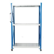 Стеллаж мобильный СТ-4 250x120x500 3 полки