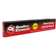 Электроды сварочные QUATTRO ELEMENTI рутиловые,   2,0 мм, масса 0.9 кг  2,0 мм, масса 0.9 кг